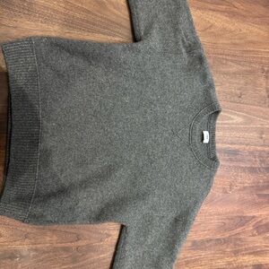 TNA Women's Gray Crewneck Sweater